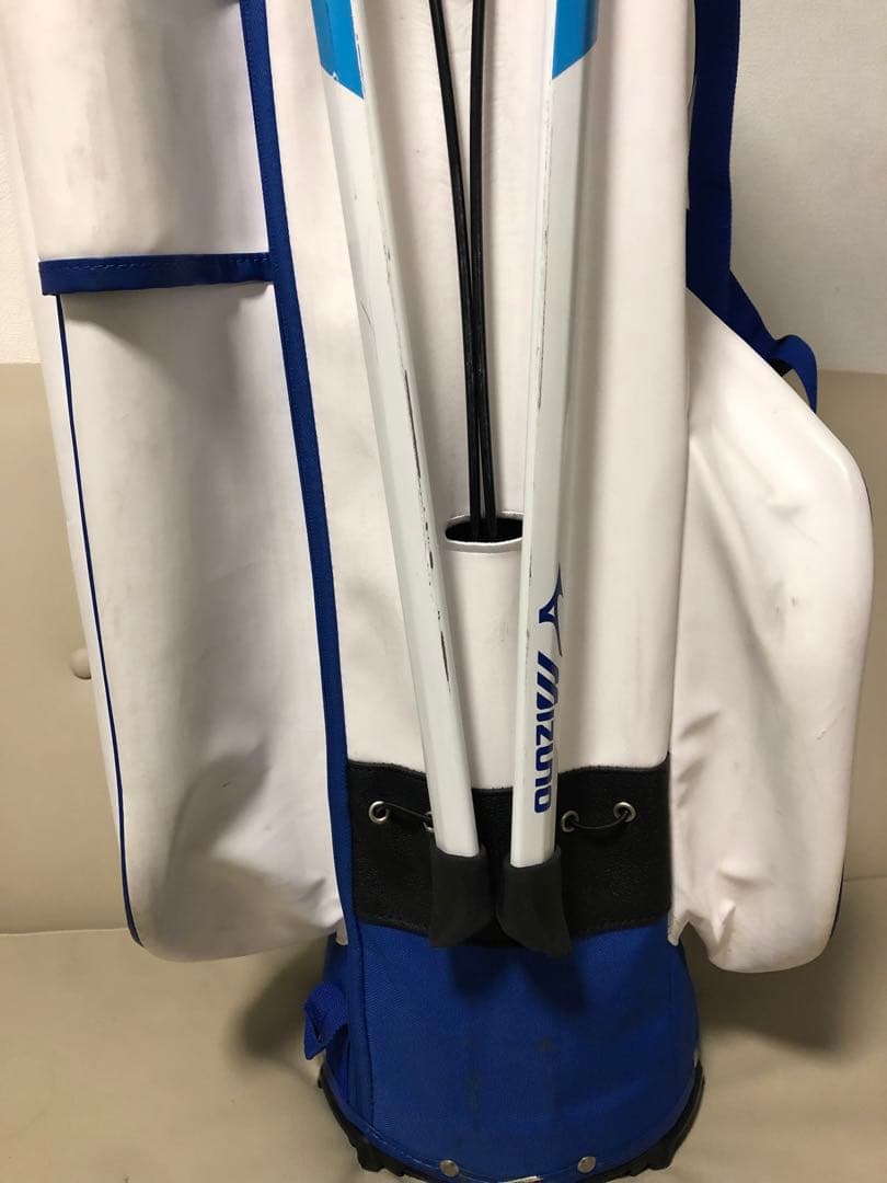 【送料込み】MIZUNO ミズノ　スタンド付きキャディバッグ　メンズ　レディース