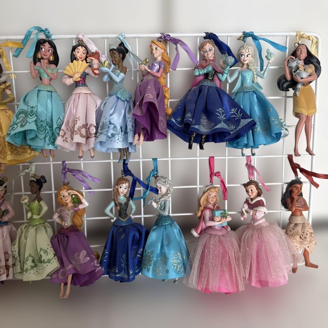 ディズニープリンセス　オーナメント24体