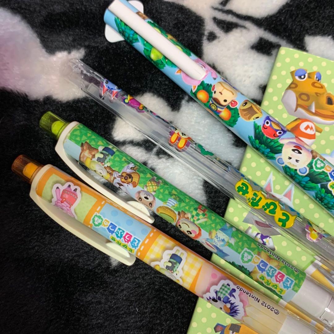 どうぶつの森 メモ帳とボールペンセット