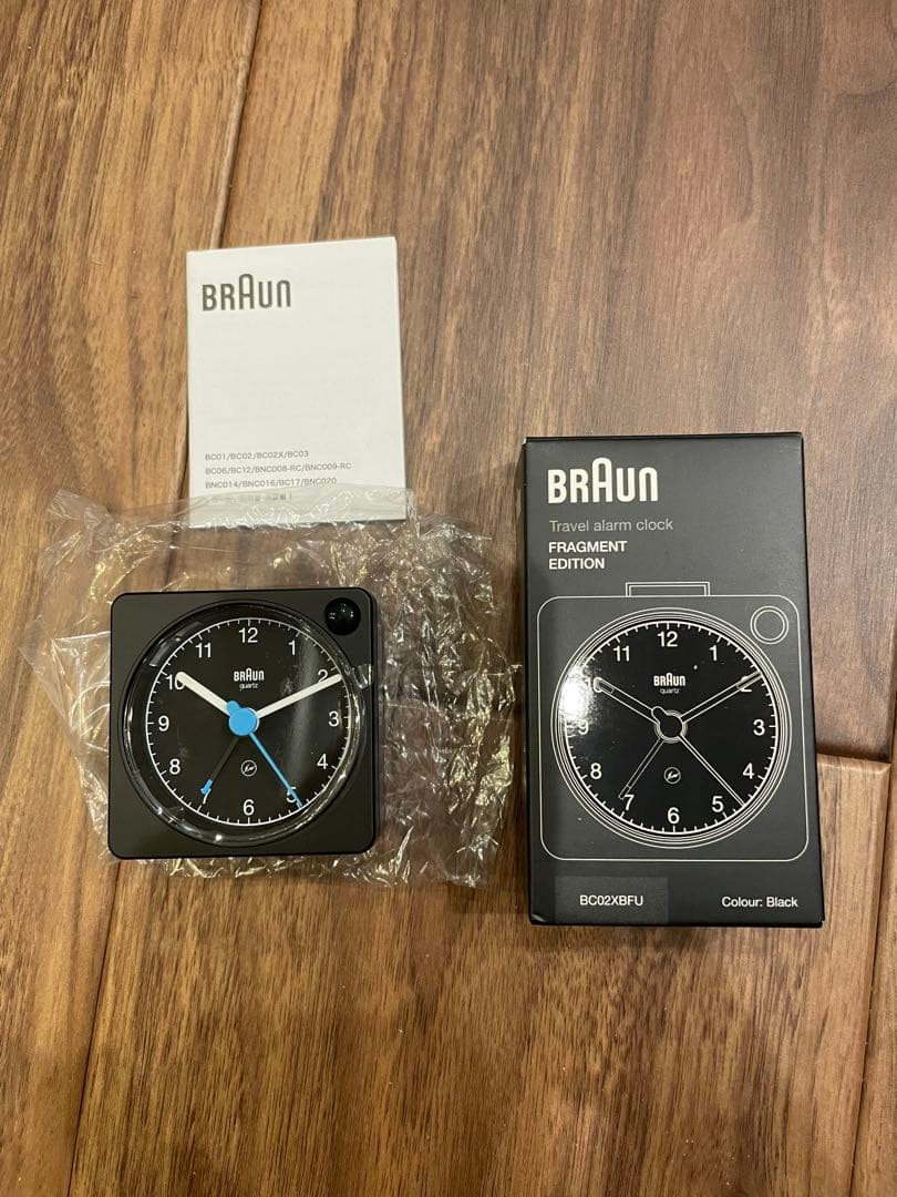 快適グッズ・旅行小物 BRAUN fragment travel alarm clock