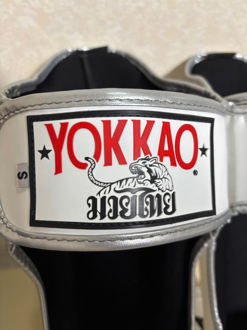 YOKKAO ヨッカオ　スタジアムシンガード　ホワイト　サイズS