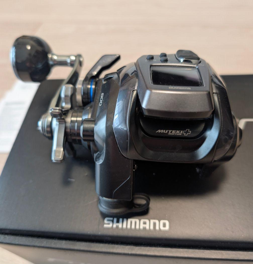 SHIMANO シマノ　23 フォースマスター600　リールカバー付き