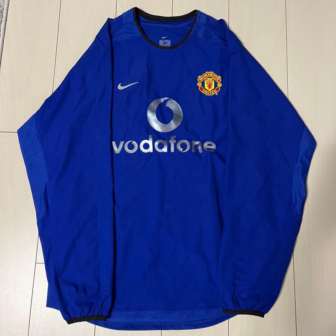 希少！マンチェスターユナイテッド02/03サードユニフォーム長袖