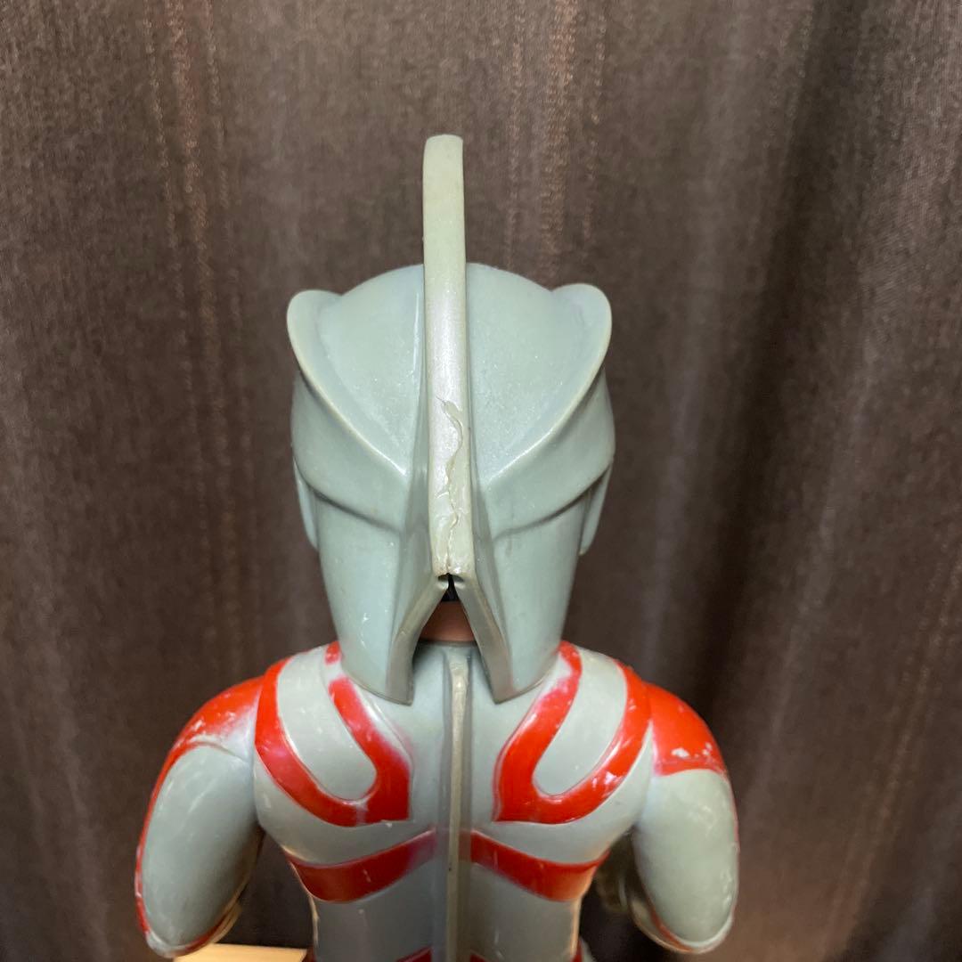 ブルマァク　面取れジャイアントサイズ　ウルトラマンエース　当時物　ソフビ