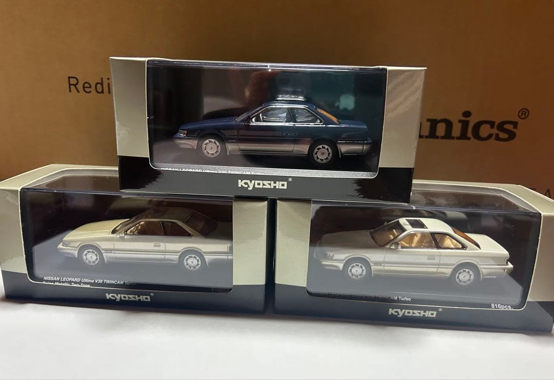 kyosho 日産 レパード Ultima V30 3台セット