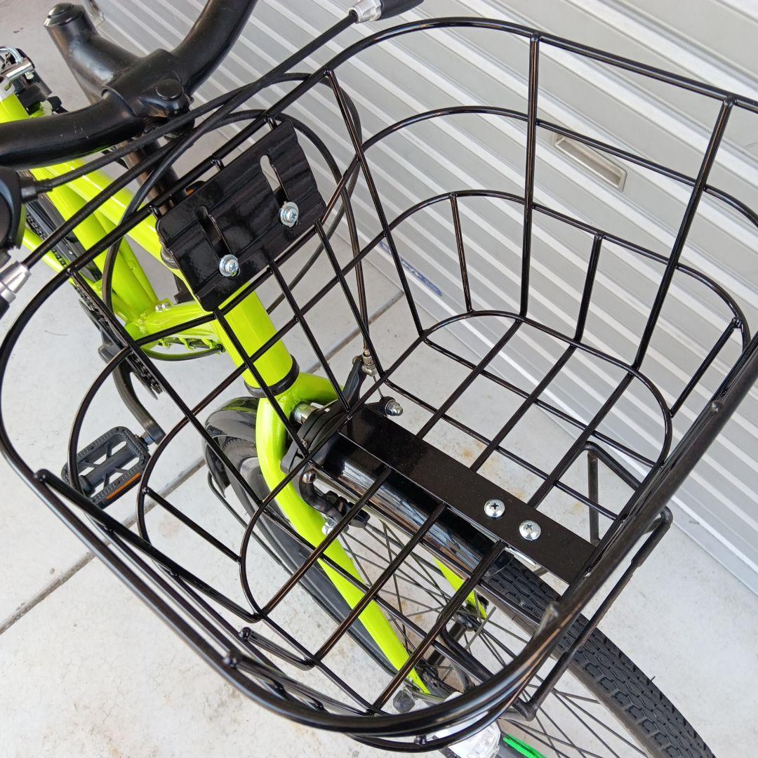 整備済みジュニア向け自転車２４インチ　ヘルメット付　ブリジストン・シュライン