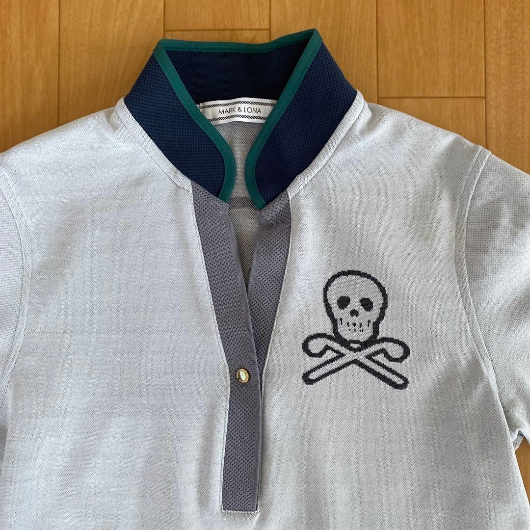 マークアンドロナ　半袖　ポロシャツ　MARK&LONA レディース