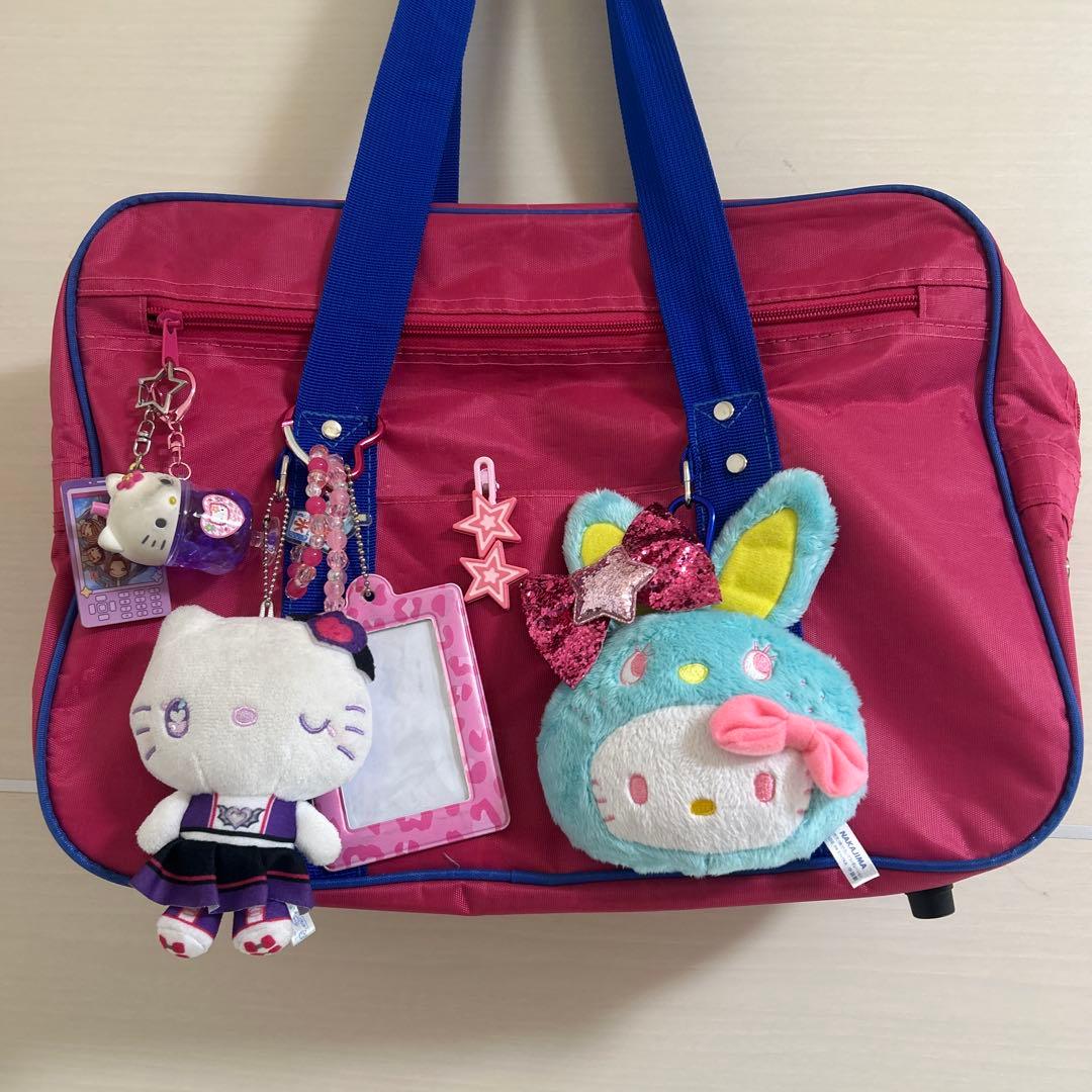 スクバ キーホルダー ギャル 平成女児 ピンク キティちゃん セット