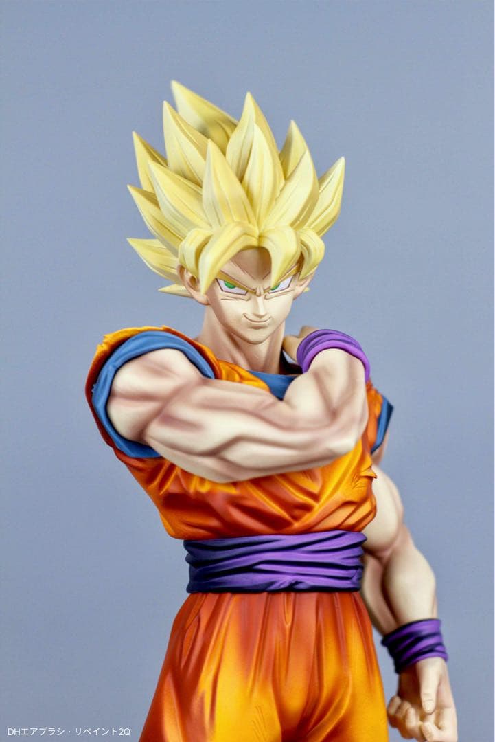 ドラゴンボールZ 超サイヤ人2 孫悟空　グランディスタサイズ　再塗装・改造品