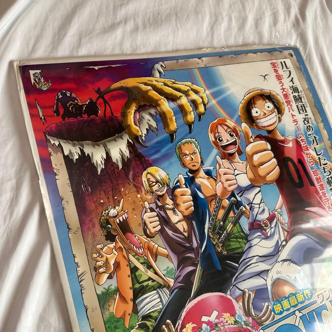 貴重　レア　ONE PIECE　ワンピース　珍獣島のチョッパー王国　ポスター