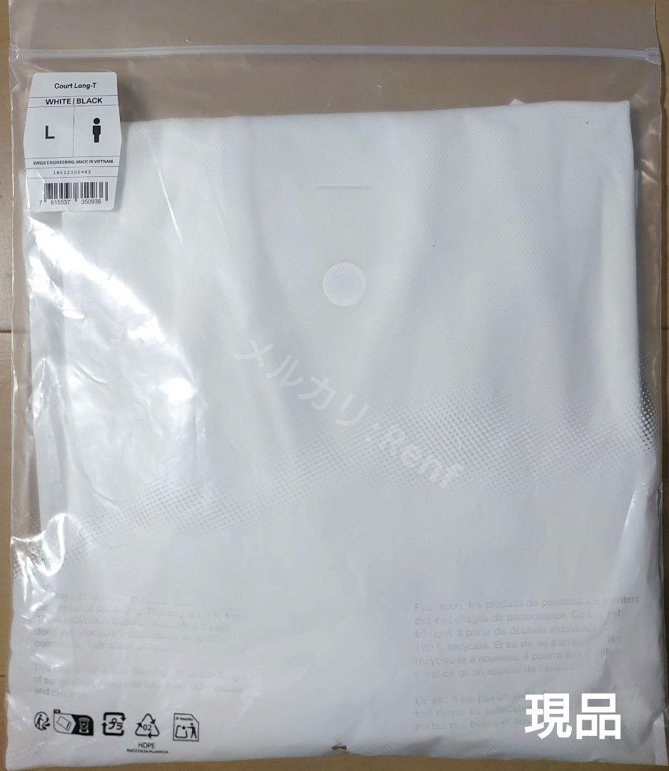 On Court Long-T テニス Men’s L White 日本未発売