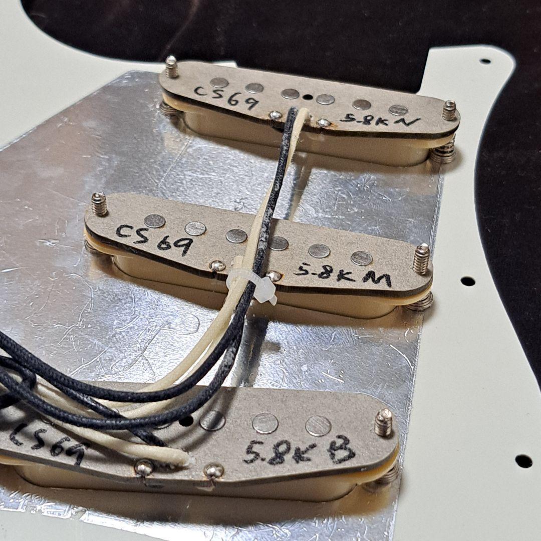 ストラトSSSアセンブリ　CS69復刻　高品質　Standard