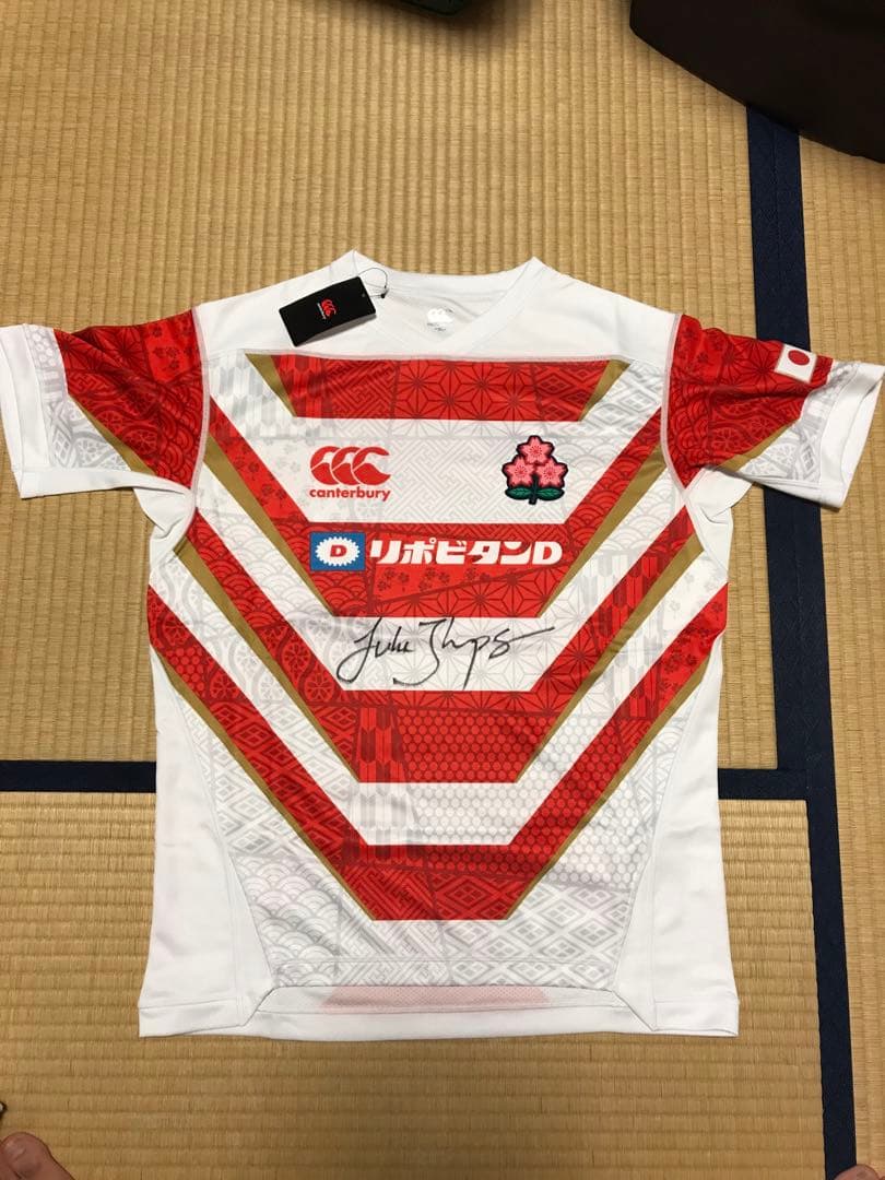 【新品】ラグビー 日本代表 ジャージ トンプソン サイン