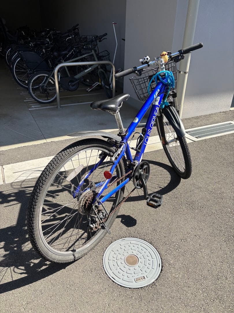 直接受渡し希望ルイガノ　26インチマウンテンバイク LGS-M8バスケット付き