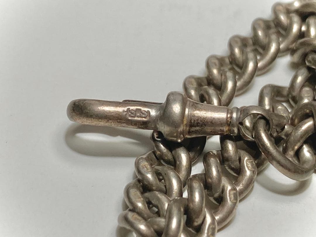 純銀製*アルバートチェーン *スターリングシルバー(925銀)