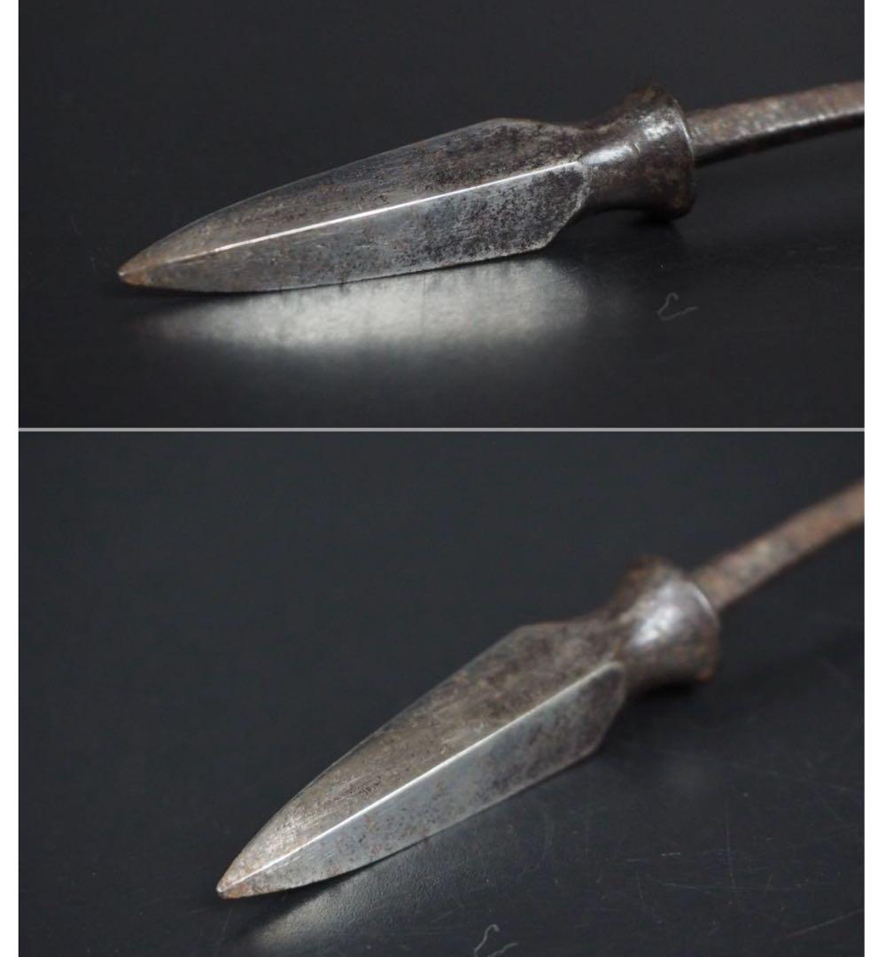 送料無料　江戸時代　矢じり　矢尻　古鉄矢尻　登録証不要