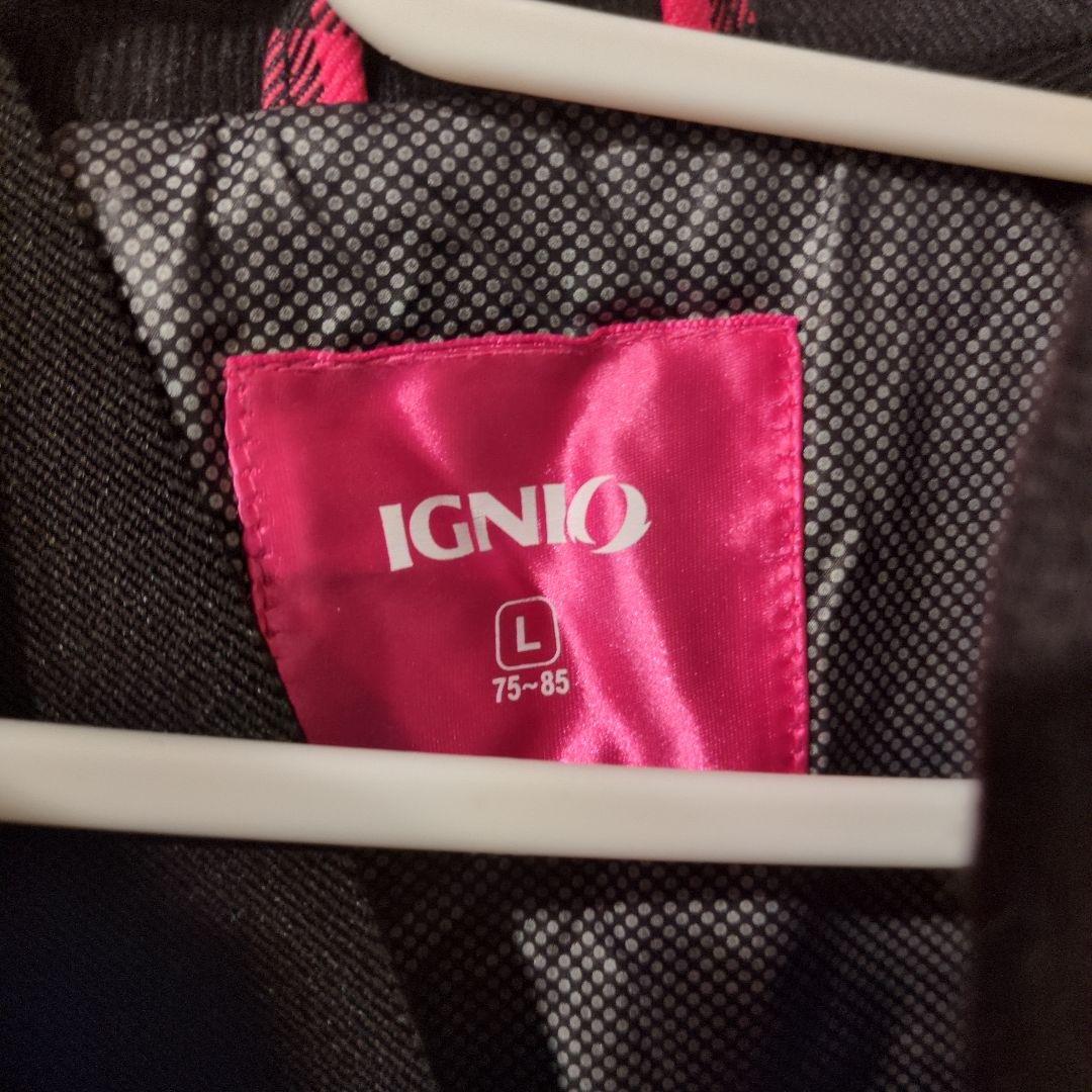 IGNIO スノーボードウェア Lサイズ 赤黒チェック　値下げ