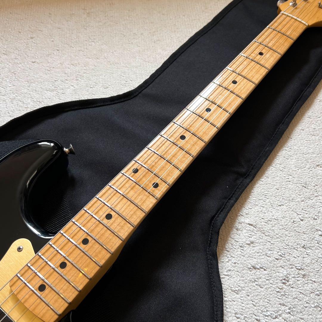 ギター Fender Japan ST57-70TX BLACK Shop custom