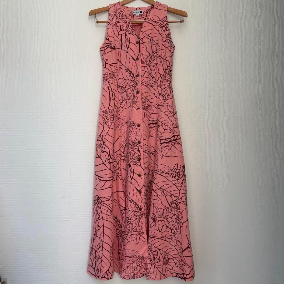 シグゼーン　ワンピース　sigzane　ハワイ　ロング　フラ　ジレ ハーラウ