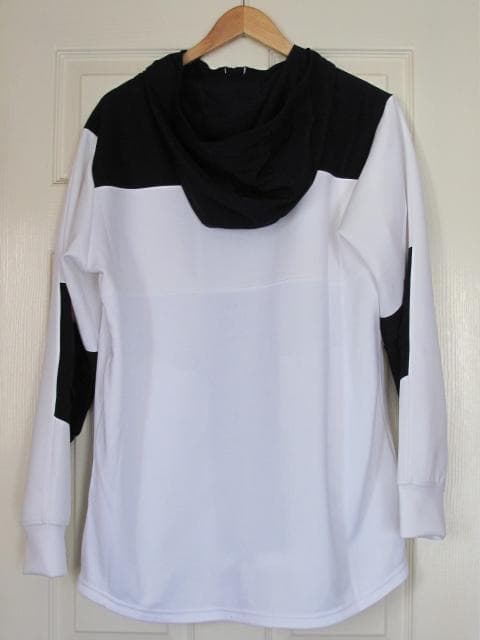 UNDER ARMOUR フード付きジャケット ホワイト/ネイビー