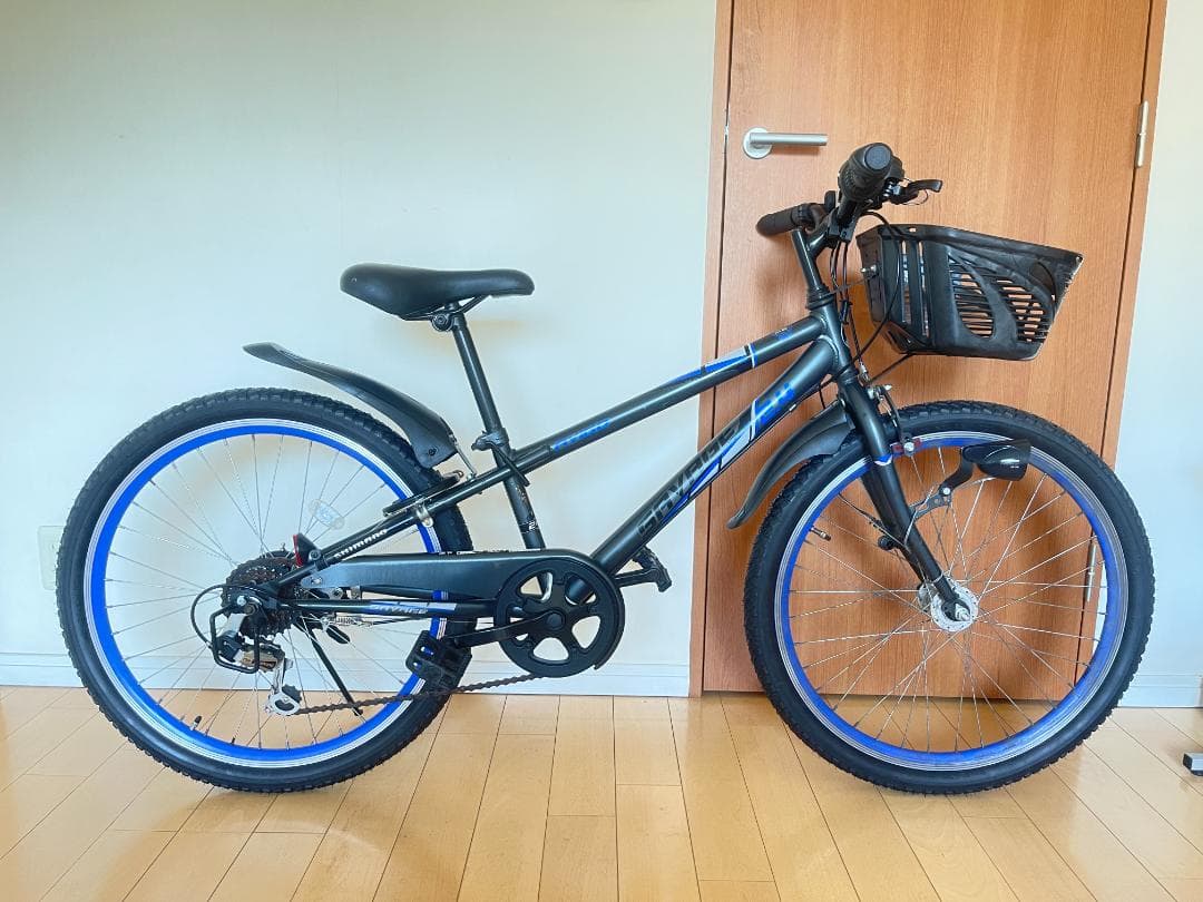 AVIGO 24インチ自転車 サベージ CIデッキ オートライト付き　引取専用