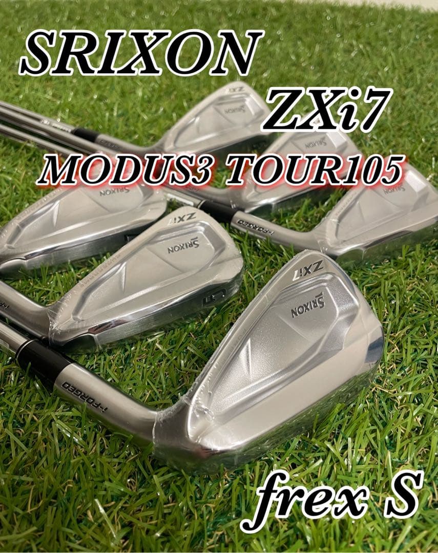 未使用　スリクソン ZXi7 MODUS3 TOUR105　S 6本