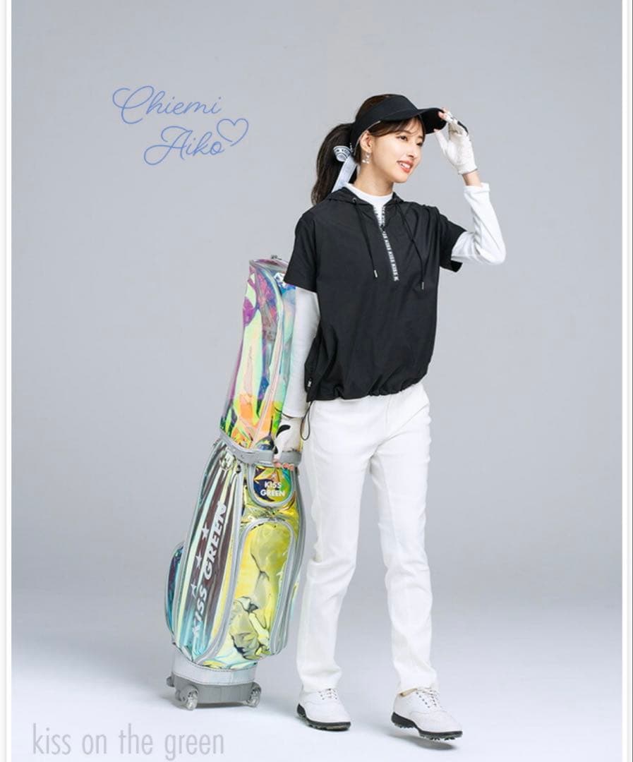 値下げ 新品　キスオンザグリーン キャディバッグ キャスター付き ゴルフ