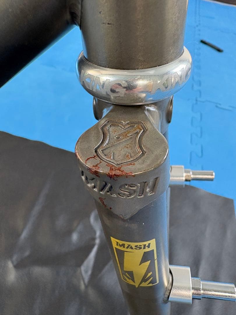 MASH STEEL フレームセット CHRIS KINGヘッドセット