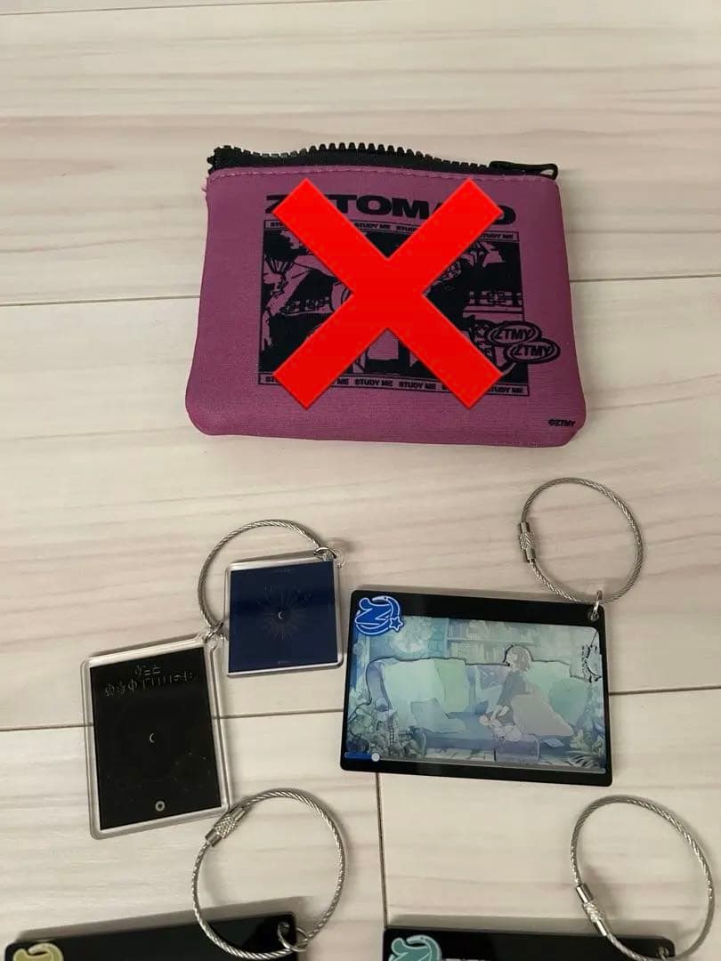 ずっと真夜中でいいのに。 アクリルキーホルダー 6種 ポーチ グッズ