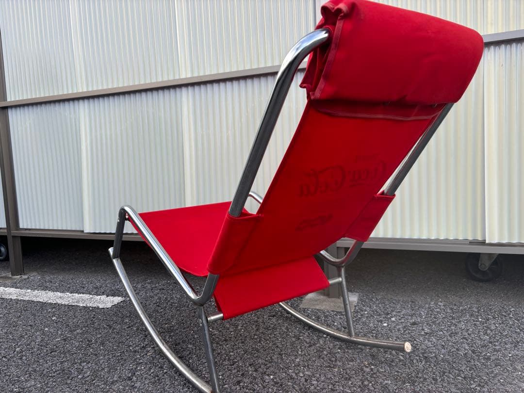 Coca-Cola　コカコーラ　ロッキングアウトドアチェア　100周年記念