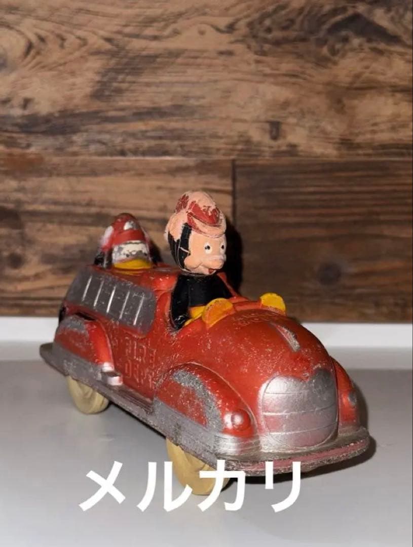 1930s ヴィンテージ サンラバー ミッキーマウス ドナルドダック ミニカー