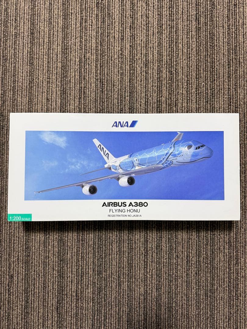 全日空 1/200 A380 JA381A FLYING HONU 青　希少箱