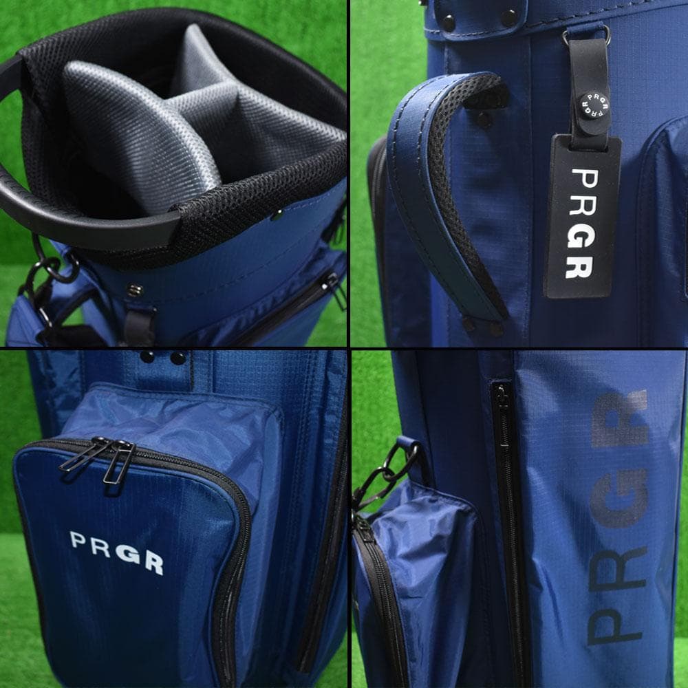 タ*カ様 ＰＲＧＲ/プロギア ゴルフ キャディバッグ９型【ネイビー】中古！