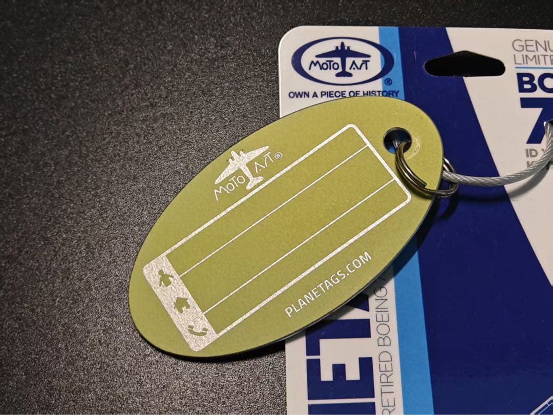 ANA Planetags B777-20 0805誕生日番号