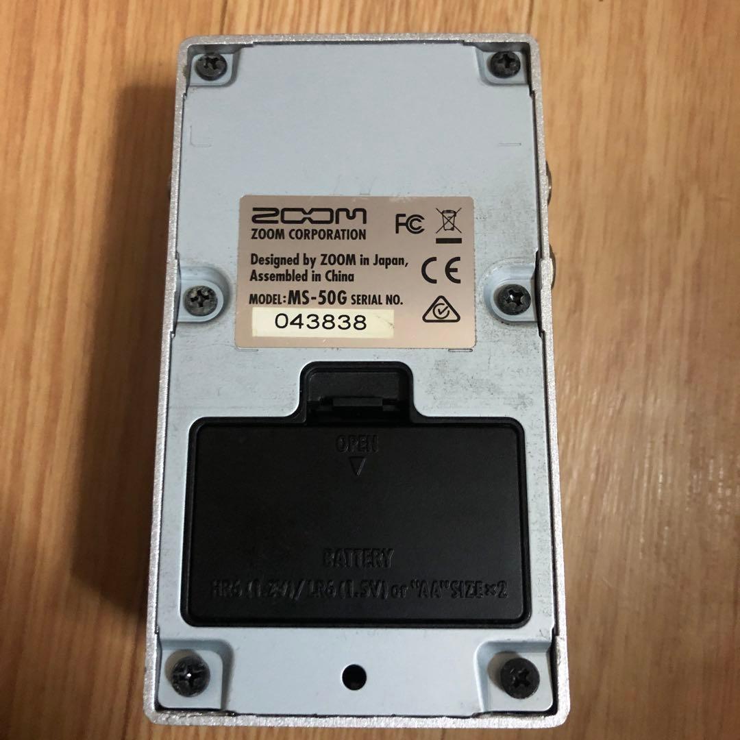 ZOOM MS-50G MULTI STOMP箱取説あり