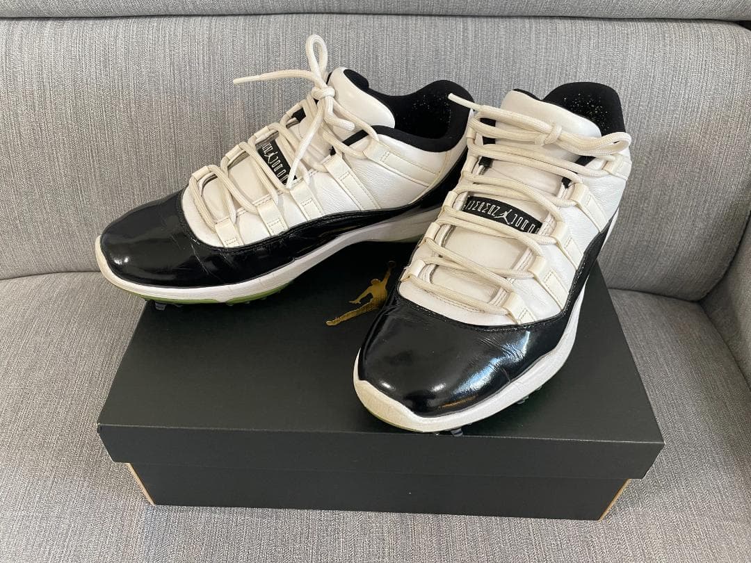 エアジョーダン11 AirJordan11 ロー ゴルフ コンコルド US10