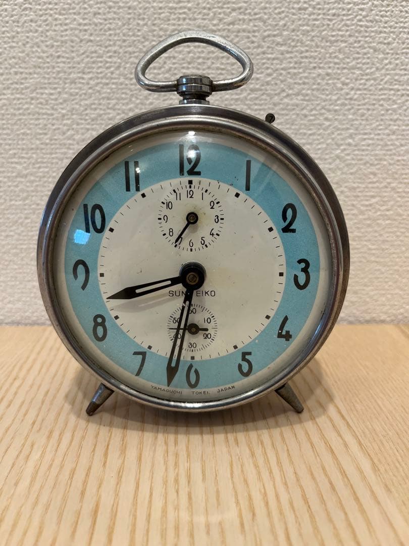 SUN EIKO 山口時計　アラーム時計 レトロ　動作確認済
