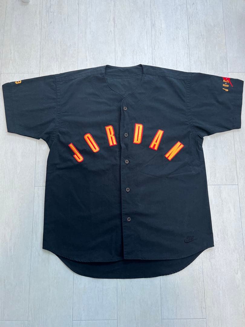 NIKE JORDAN ゲームシャツ　ベースボールシャツ　　90s