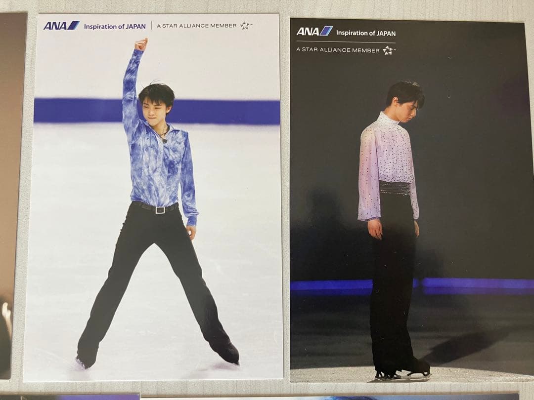 【入手困難・激レア】☆羽生結弦　ANA懸賞当選品　ポストカード　全5種