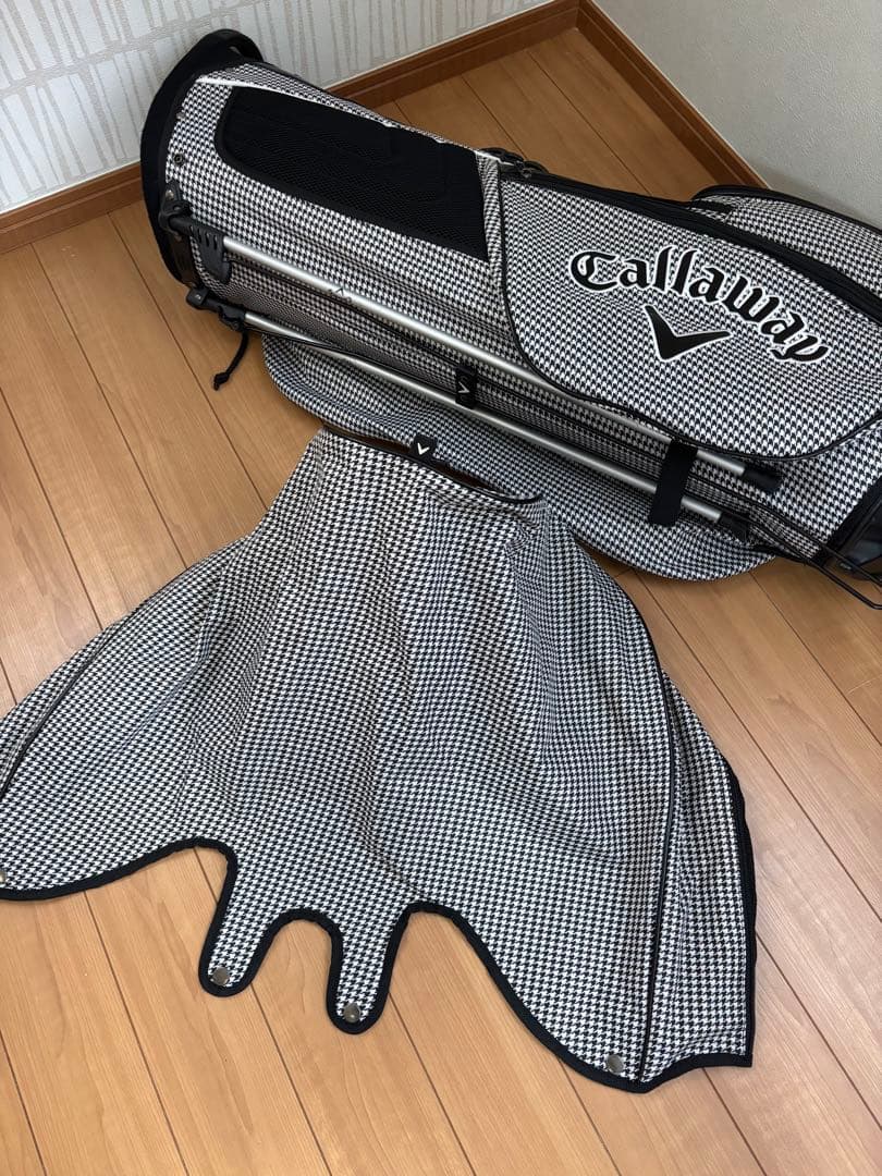 Callaway スタンド式 千鳥柄 キャディバッグ 9.0型(日本正規品)