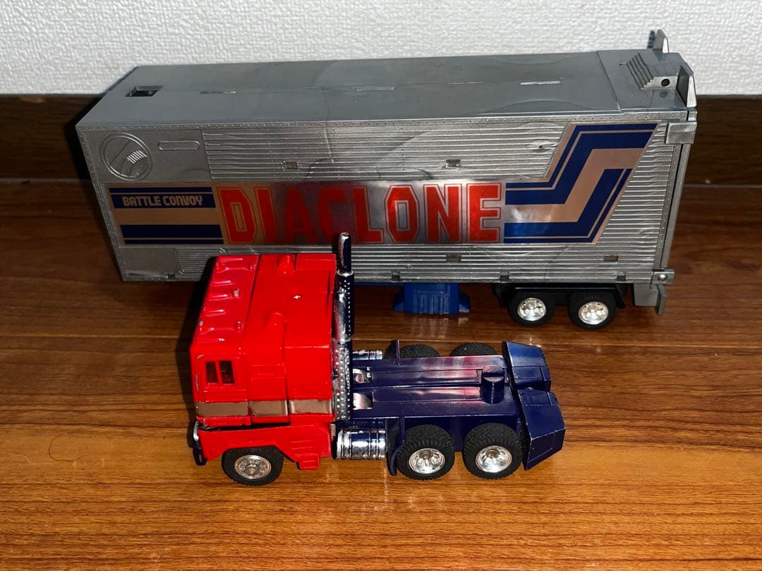 ダイアクロントランスフォーマー　バトルコンボイ コンボイ diaclone g1