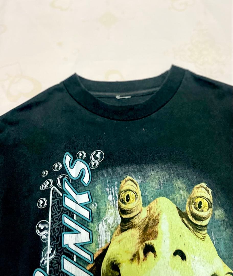 L.A購入!! STAR WARS ジャージャービンクスTシャツ 大人用M〜L