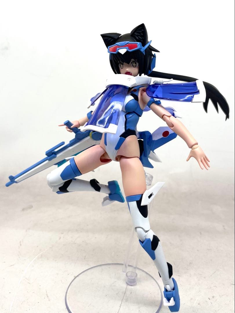 カ*ノ様 フレームアームズ・ガール スティレット ブルーインパルスカラー 完成品
