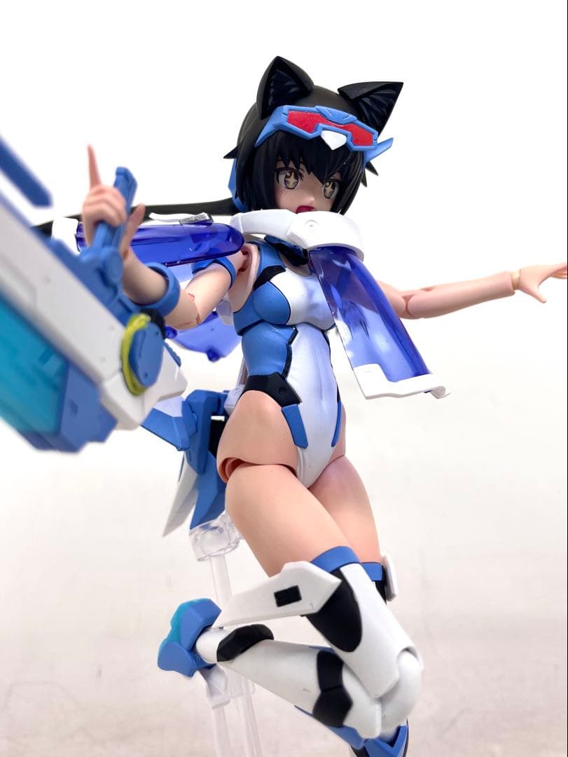 カ*ノ様 フレームアームズ・ガール スティレット ブルーインパルスカラー 完成品