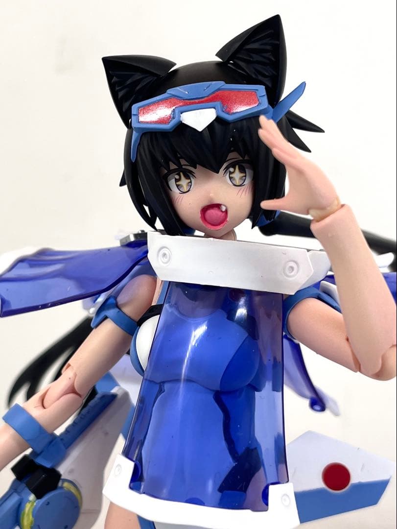 カ*ノ様 フレームアームズ・ガール スティレット ブルーインパルスカラー 完成品