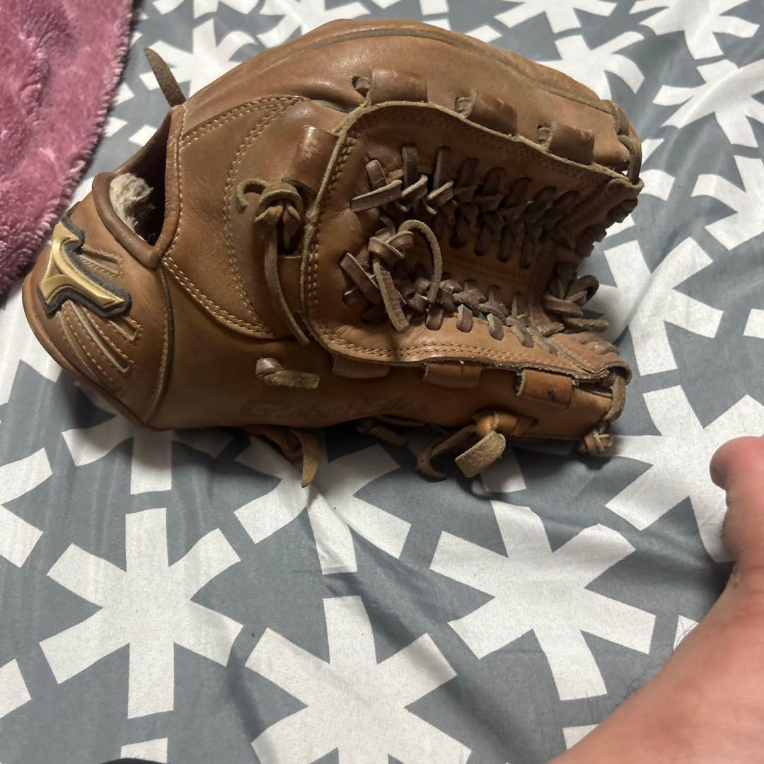 ミズノ 硬式野球グローブ ブラウン