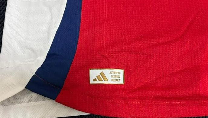 アーセナル　ウーデゴール　オーセンティック ホーム CL（M）2024-25