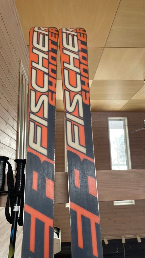 カービングスキー板フィッシャー大人163cmセットFISCHERジュニアオレンジ