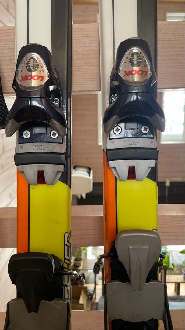 カービングスキー板フィッシャー大人163cmセットFISCHERジュニアオレンジ