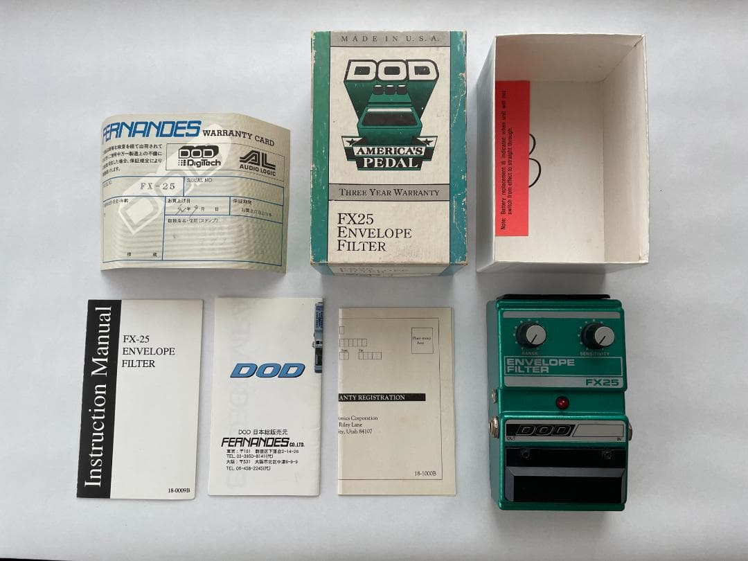 DOD FX25 エンベロープフィルター